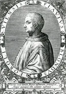 Historical Figures Of Italy Prints: Flavio Biondo - 2