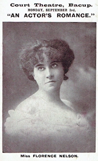 Florence Nelson in An Actors Romance by Theodore Kremer Florence Nelson in An Actors Romance by Theodore Kremer