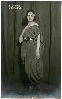 Early 20th Century Actresses Prints: Florence Saunders