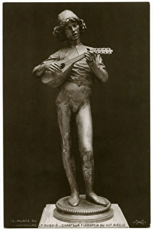 A Florentine Singer by Paul Dubois - Musee du Luxembourg A Florentine Singer by Paul Dubois - Musee du Luxembourg