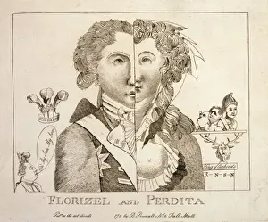 British Cartoons Prints: Florizel and Perdita