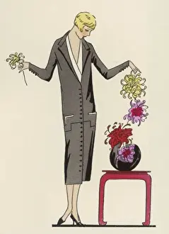 Floral Arrangement Ideas Prints: Flower Arranging