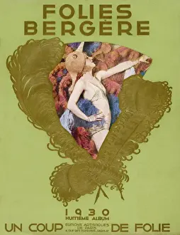 French Entertainment History Prints: Folies Bergere Programme