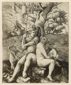 Classical Art Prints For Sale Prints: Mars, Vanus, Cupid
