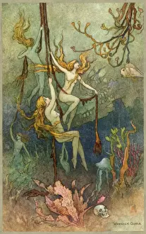 Water Nymph Art Prints: Folklore / Water Nymph