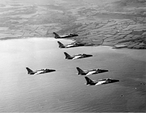 Five Folland Fo144 Gnat T1s from No4 Flying Training School Five Folland Fo144 Gnat T1s from No4 Flying Training School