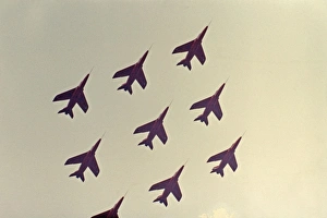 Folland Gnat RAF Red Arrows Diamond Nine Folland Gnat RAF Red Arrows Diamond Nine