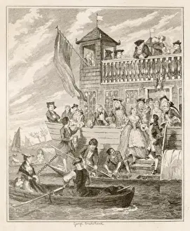 Thames River London Prints: THE FOLLY
