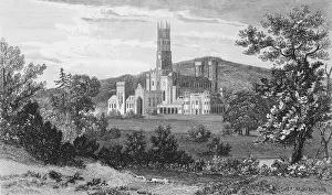 Wiltshire Landmarks Prints: Fonthill Abbey / Buckler