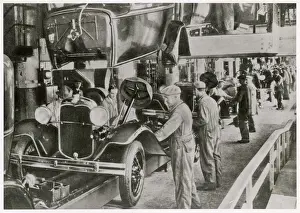 Ford Assembly Line 1929 Print
