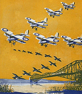 Formation flying - mechanical and natural Formation flying - mechanical and natural