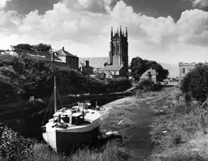 Scotland Prints: Forth - Clyde Canal Print, Dunbartonshire, Scotland 1960s