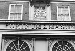 Fortnum and Mason Print, Piccadilly London 1960s