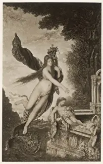 Fortune and the Child Print: A boy on a well's edge