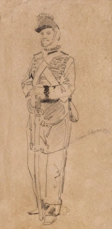 FORTUNY I MARSAL, Mariano (1838-1874). Trooper saber FORTUNY I MARSAL, Mariano (1838-1874). Trooper saber