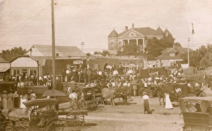 Foundation stone laying at Pratt, Kansas, USA Foundation stone laying at Pratt, Kansas, USA