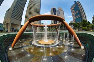 Fountain of Wealth at Suntec City in Singapore Fountain of Wealth at Suntec City in Singapore