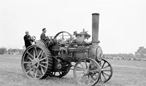 Vintage Steam Engine Prints: Fowler General Purpose Engine