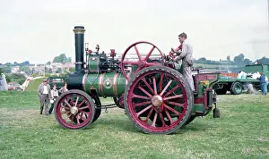 Vintage Steam Engine Prints: Fowler General Purpose Engine