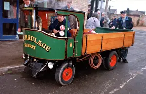 Steam Powered Transportation Prints: Fowler Wagon scale replica