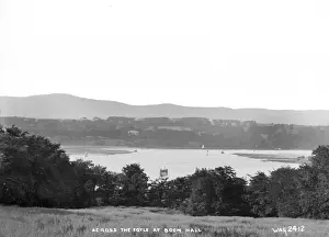 Across the Foyle at Boom Hall Print, circa early 1900s