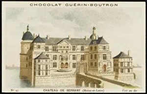 France Historic Buildings Prints: France / Serrant