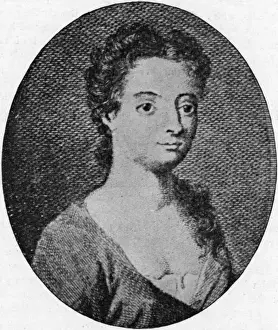 Handel Opera Prints: Francesca Cuzzoni / Flower