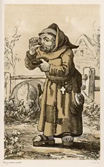 16th Century Prints: Franciscan Monk