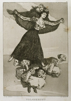 Francisco Goya (1746-1828). Caprices. Plaque 61. They have f Francisco Goya (1746-1828). Caprices. Plaque 61. They have f