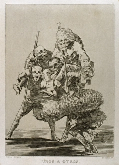 Francisco Goya (1746-1828). Caprices. Plaque 77. What one do Francisco Goya (1746-1828). Caprices. Plaque 77. What one do