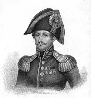 American Historical Figure Prints: Francisco Santander