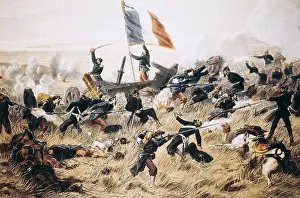 Franco Prussian War History Prints: Franco-Prussian War