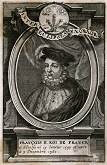 Francois II, King of France Print 1559-1560