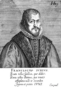 Francois Junius Print, 1545-1602
