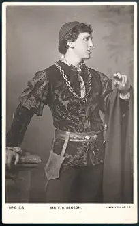 Victorian Era Theatre Prints: Frank Robert Benson