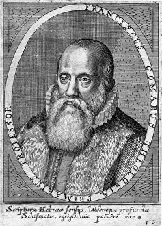 Franz Gomarus 1563-1641 Print by Unknown Artist
