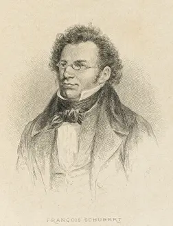 Austrian Composer Franz Schubert Prints: Franz Schubert / Clement