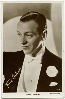 Prints of Fred Astaire (1899 - 1987), American dancer, singer, actor, choreographer and television presenter Actors And Actress Prints: Fred Astaire Print - American Dancer and Actor (1899-1987)