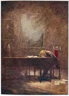 Prints of FREDERIC CHOPIN Polish musician composing his C minor Etude Music Prints: Frederic Chopin Print - Polish Musician at Piano
