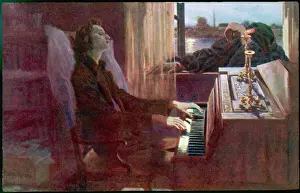 Prints of FREDERIC CHOPIN Polish musician the last notes Poland Prints: Frederic Chopin Print - A Polish Musician's Final Notes