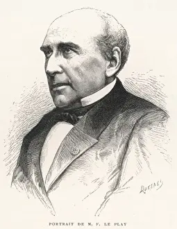 Frederic Le Play Print - 19th Century French Economist