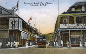 Frederick Street, Port of Spain, Trinidad, West Indies Frederick Street, Port of Spain, Trinidad, West Indies
