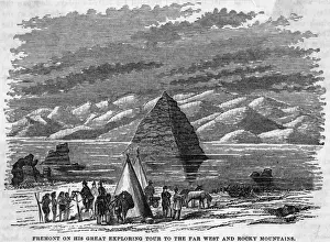 19th Century Explorer Prints: Fremont Exploration 3