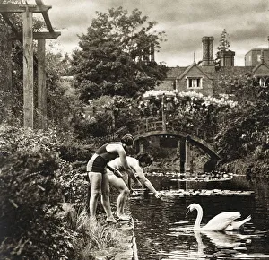 French actresses in swimsuits at Great Fosters, Egham French actresses in swimsuits at Great Fosters, Egham