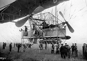French airship Capitaine Marchal gondola French airship Capitaine Marchal gondola
