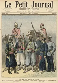 French Colonial History Prints: French Colonial Troops