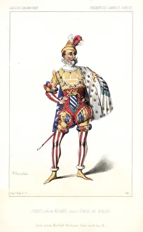 French comic actor Charles Coquet as Regent French comic actor Charles Coquet as Regent