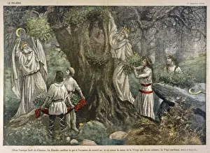 French Historical Landmarks Prints: French Druids