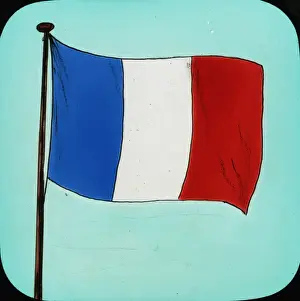 French Tricolour Flag Prints: French Flag