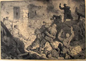 French and German soldiers in hand to hand fighting French and German soldiers in hand to hand fighting